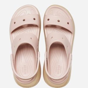 Classic Mega Crush Sandal Pink Clay